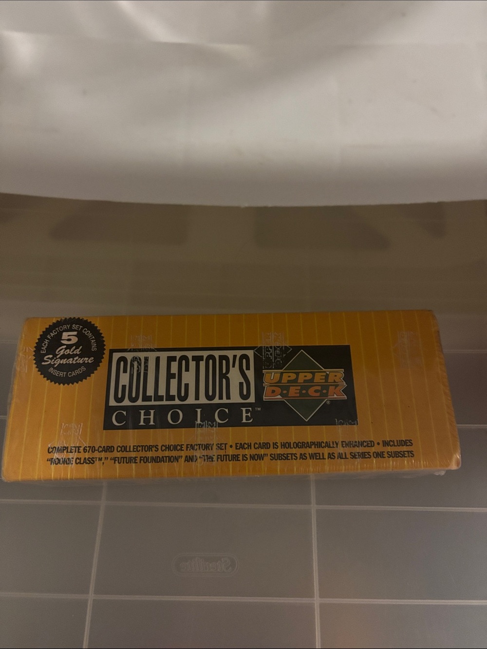 Upper Deck Collector's Choice 1994 Gold Signature Box - Gold